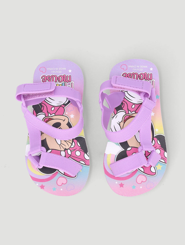 Pre-Girls Minnie Sports Sandal - Lilac