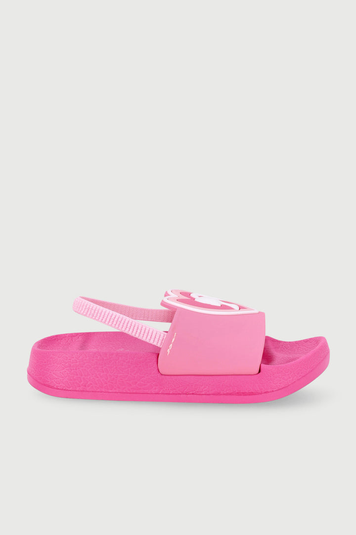 Pre-Girls Barbie Silhoutte Slide - Cerise