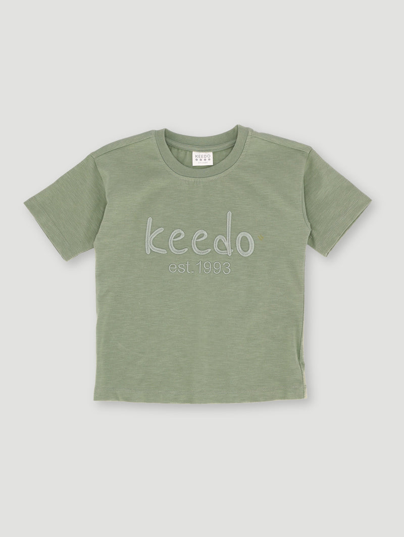 Keedo Boys Core Tee - Fatigue