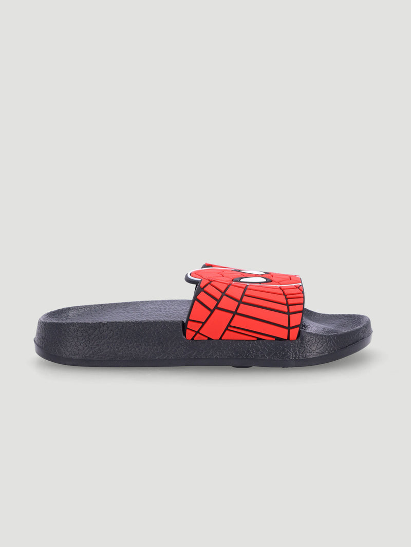 Pre-Boys Spiderman Pool Slide - Black