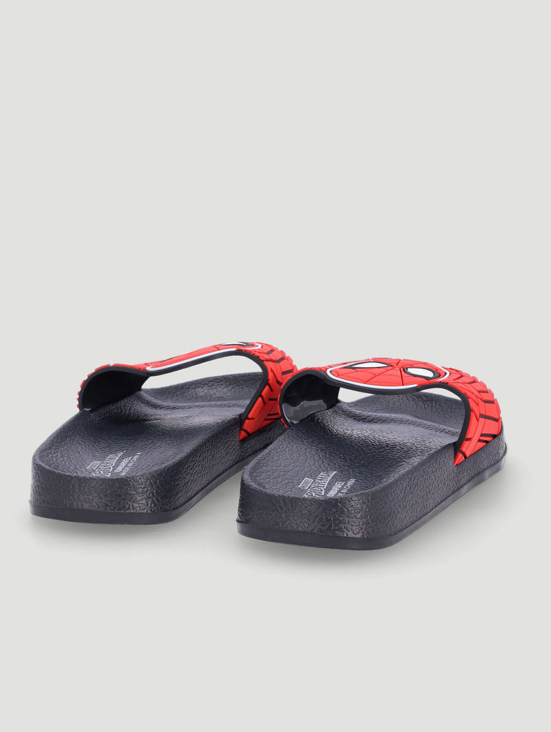 Pre-Boys Spiderman Pool Slide - Black