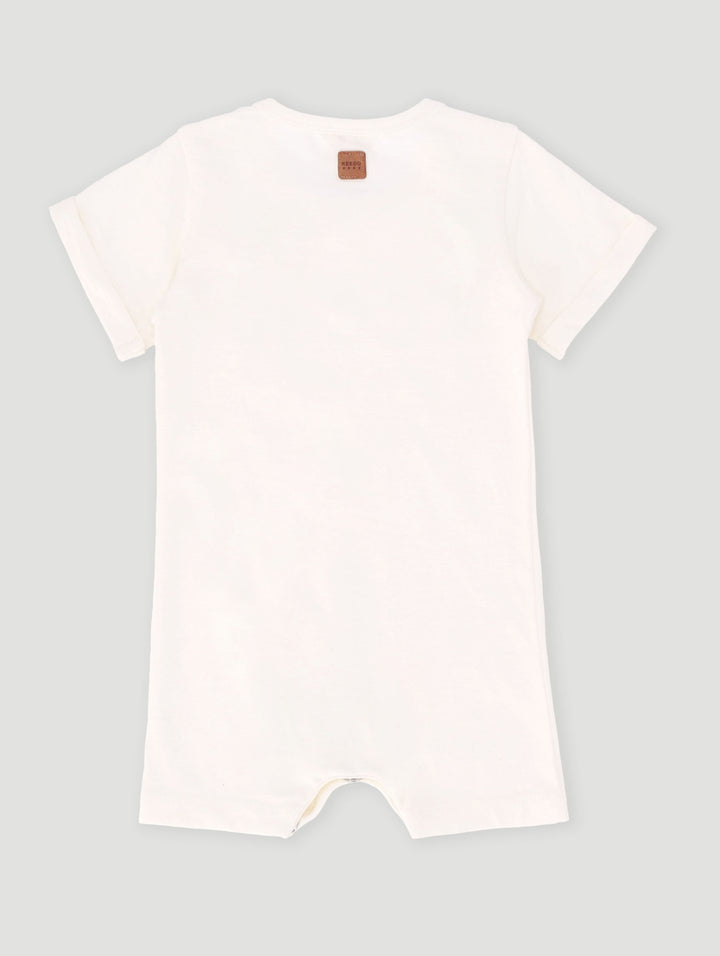 Keedo Baby Boys Core Romper - Marshmallow