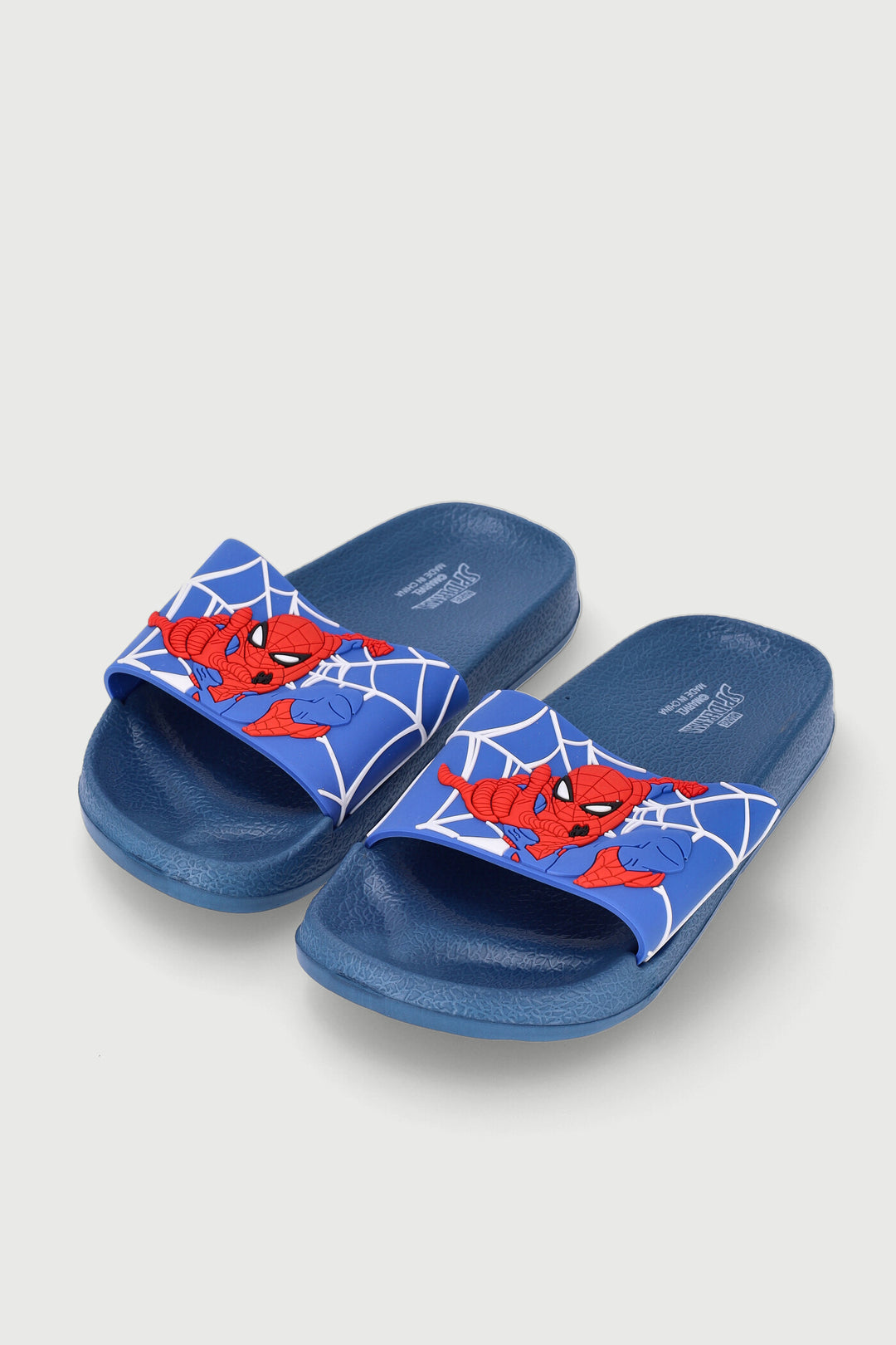 Pre-Boys Spiderman Pool Slide - Blue