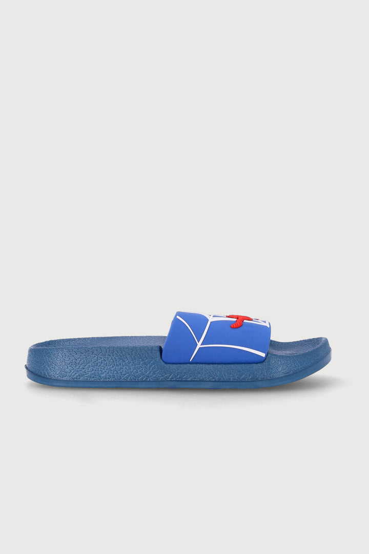 Pre-Boys Spiderman Pool Slide - Blue