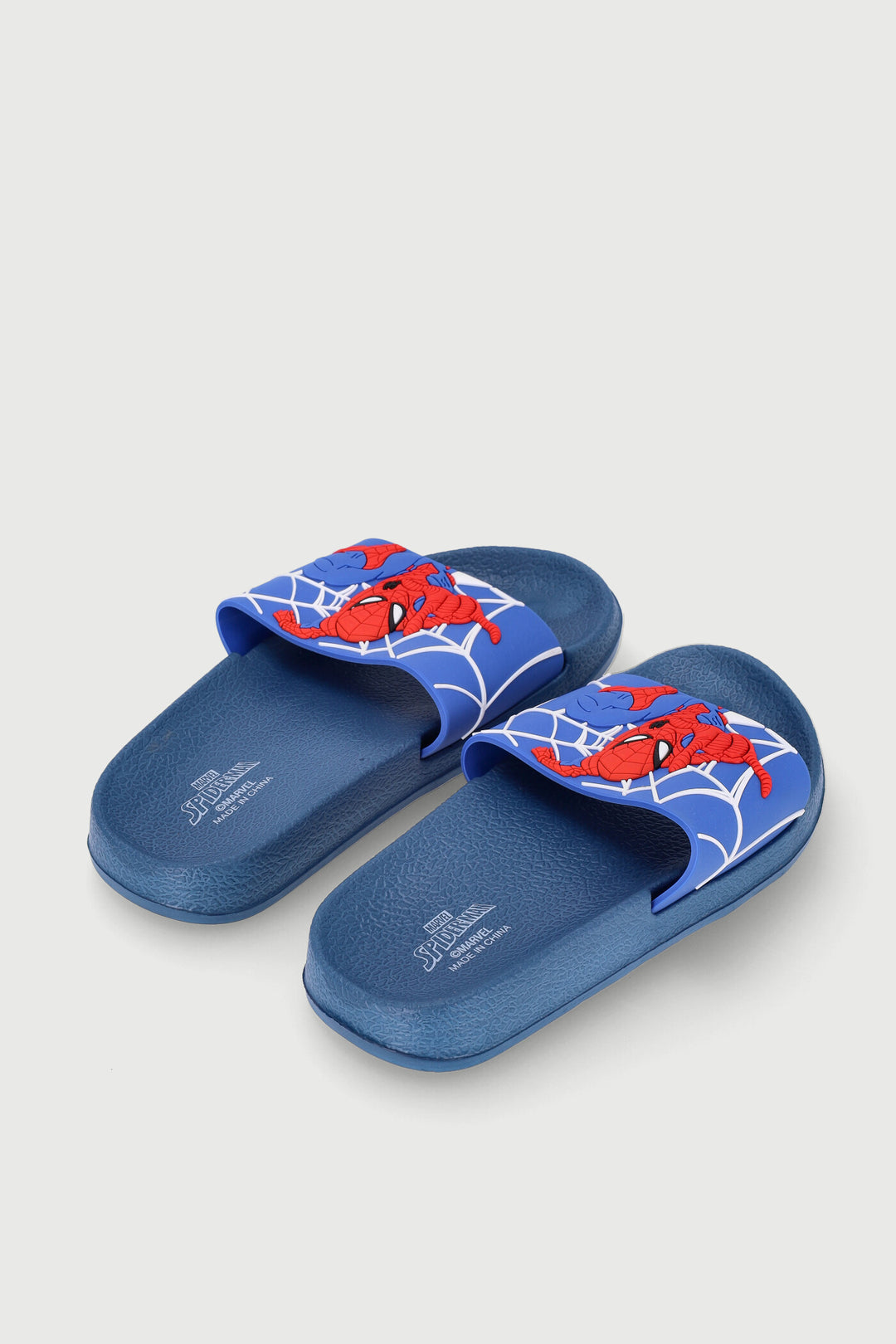 Pre-Boys Spiderman Pool Slide - Blue