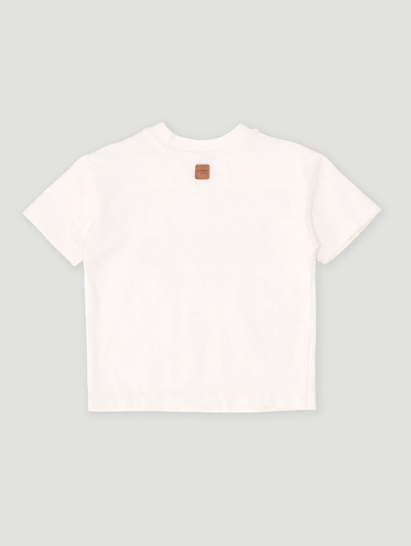 Keedo Baby Boys Core Tee - Marshmallow