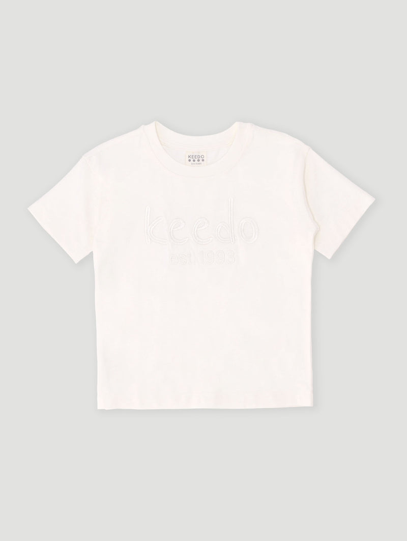 Keedo Boys Core Tee - Marshmallow