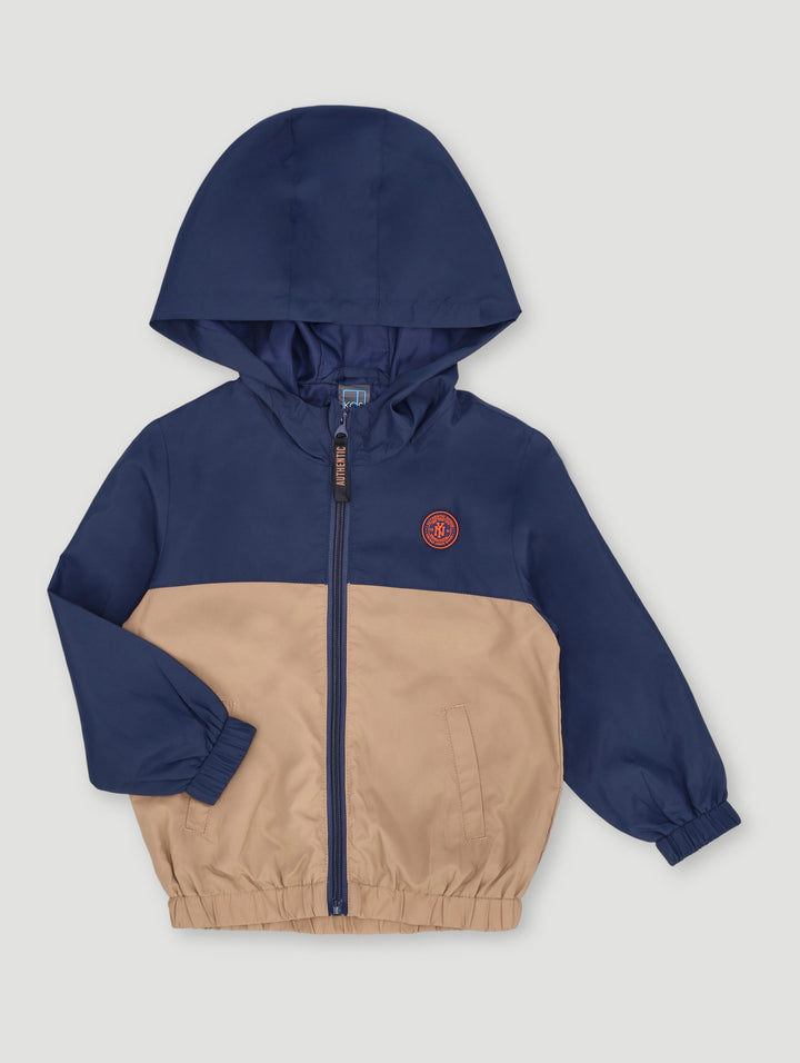 Pre- Boys Windbreaker Shell Jacket - Tan