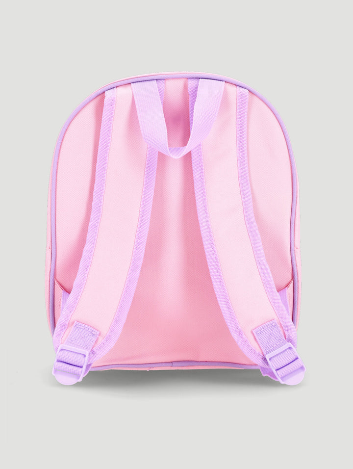 Pre-Girls Stitch & Angel Eva Backpack - Pink
