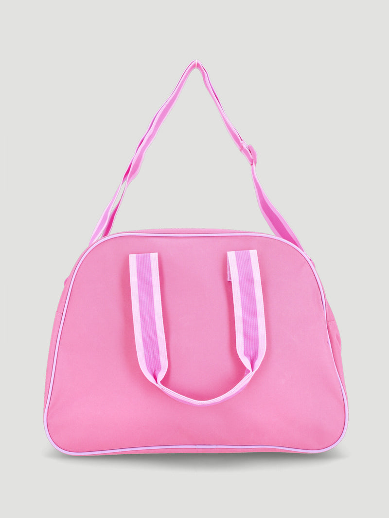 Pre-Girls Barbie Animal Print Hold All Bag - Pink