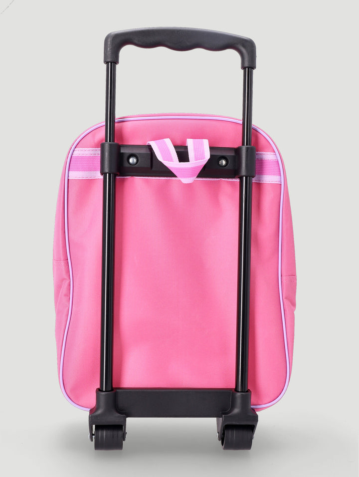 Pre-Girls Animal Print Trolley Case - Pink