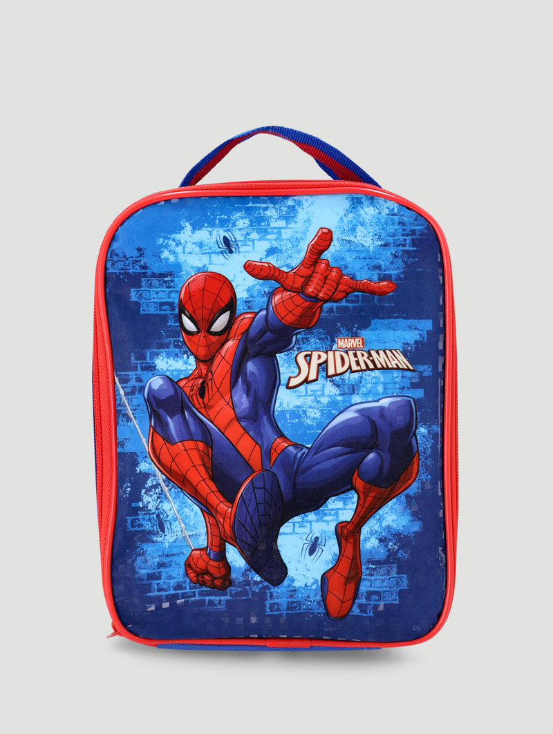 Pre-Boys Spidey Off The Wall Lunch Bag - Blue