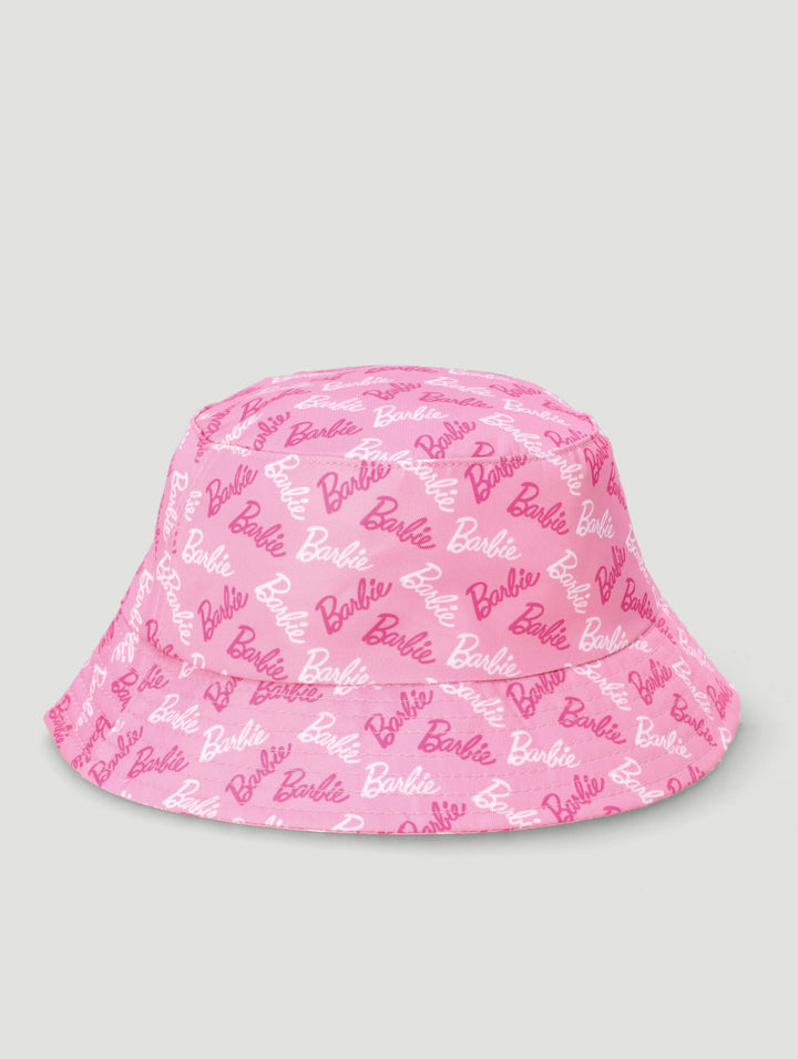 Pre-Girls Printed Bucket Hat - Pink