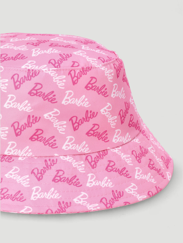Pre-Girls Printed Bucket Hat - Pink