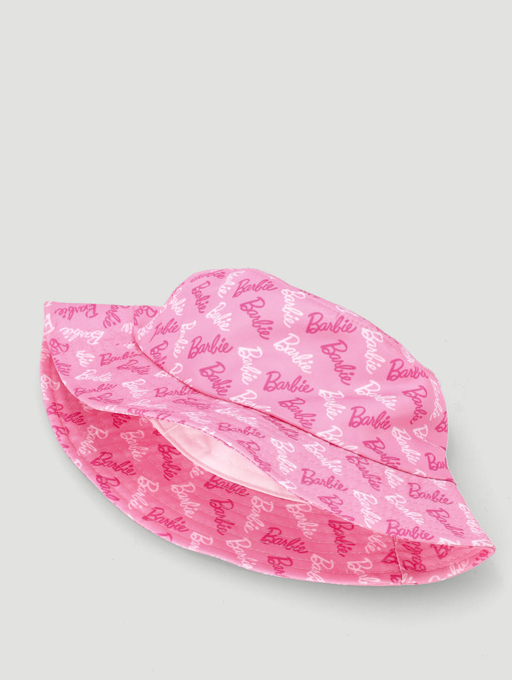 Pre-Girls Printed Bucket Hat - Pink