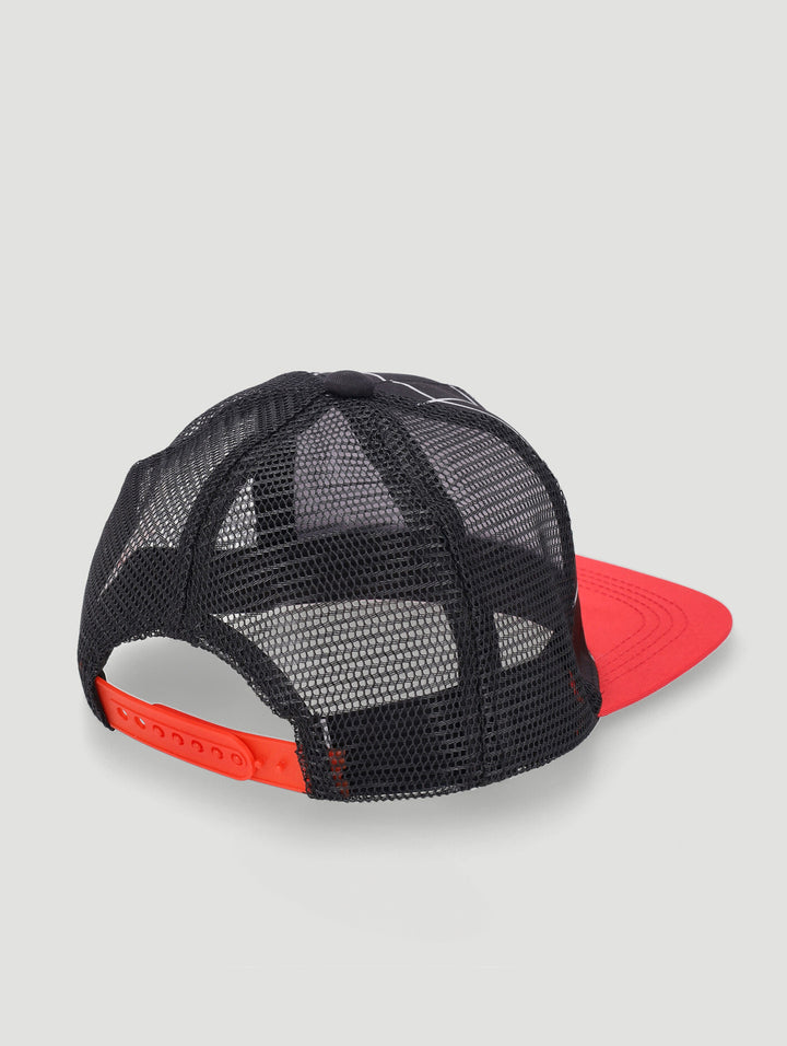 Pre-Boys Spidey Eyes Trucker Cap - Red/Black