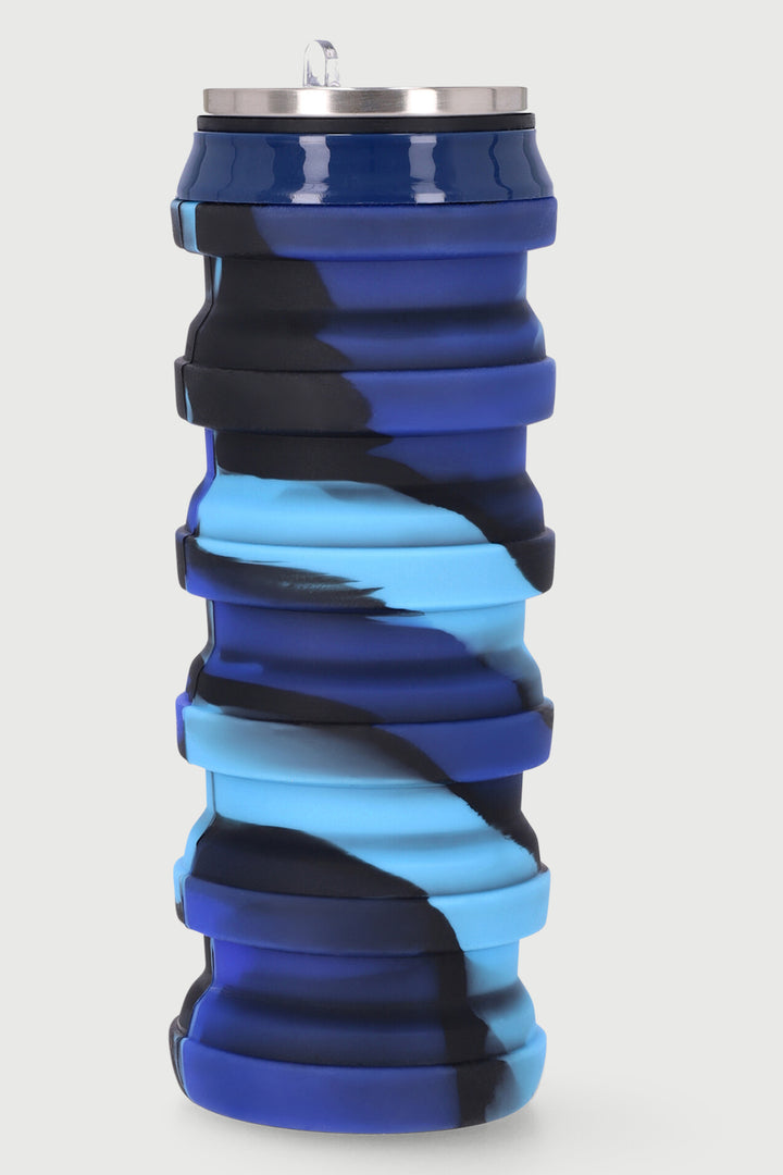 Boys Go & Be U Silicone Water Bottle - Blue