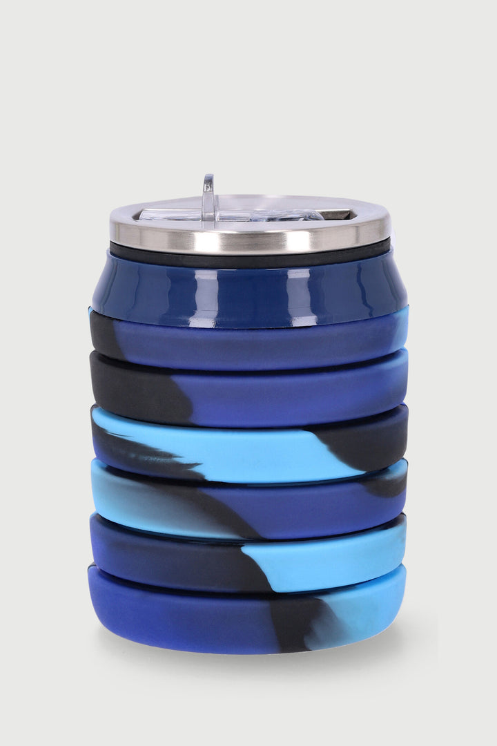 Boys Go & Be U Silicone Water Bottle - Blue