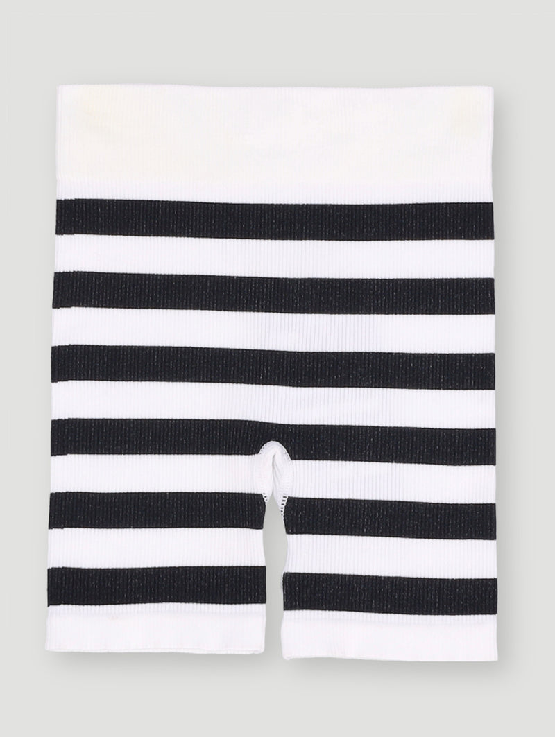 Pre-Girls Stripe Cycle Short - Navy/White