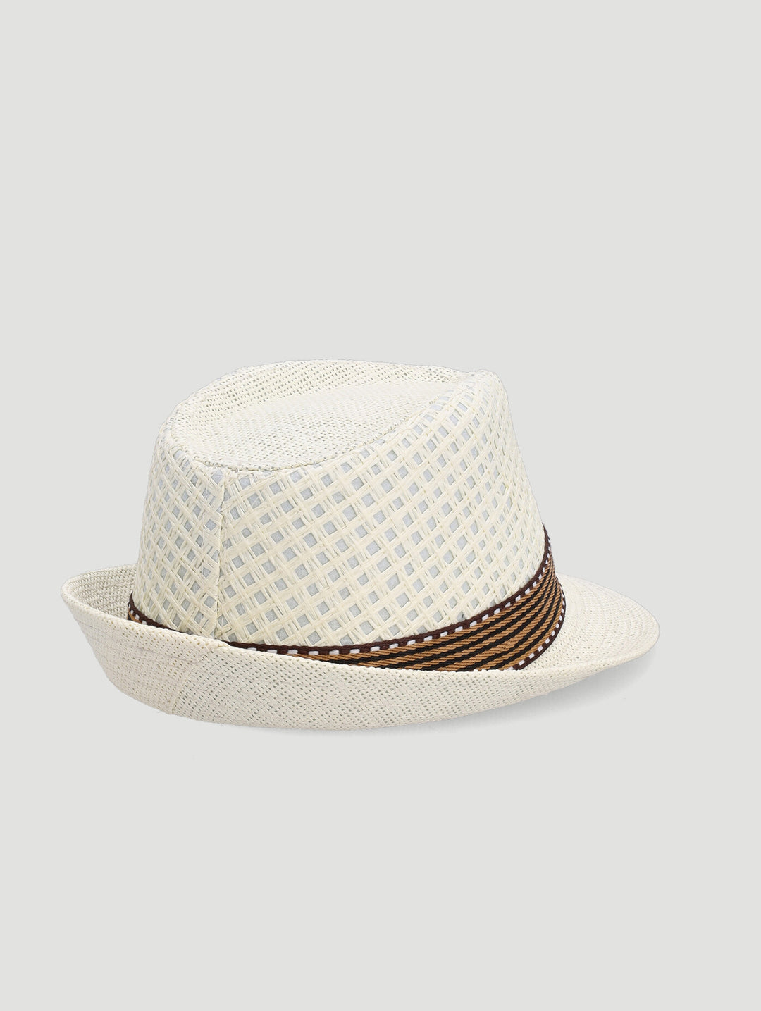 Baby Boys Fedora Hat - Natural