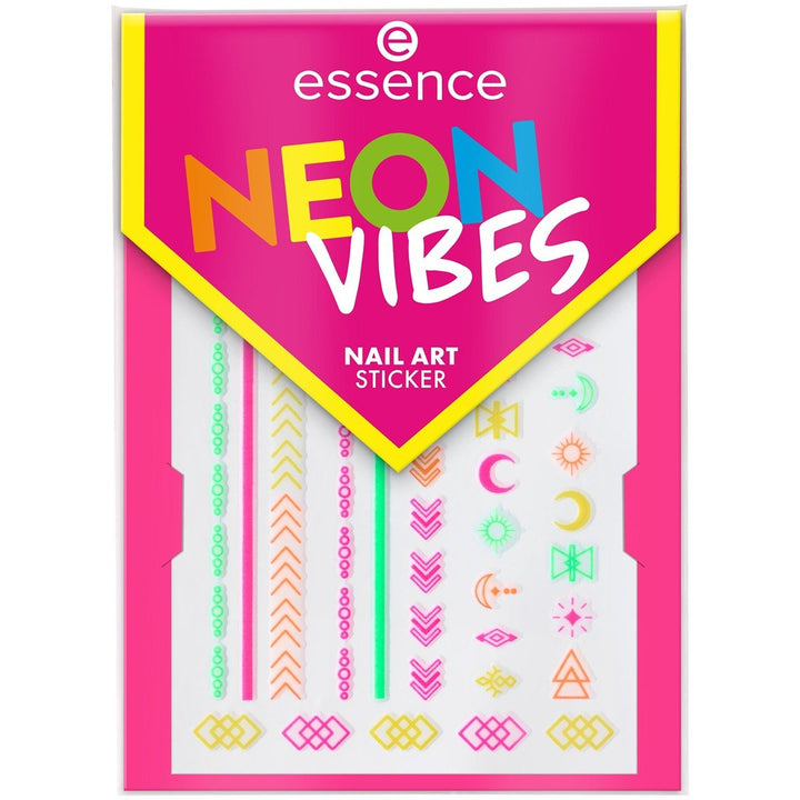 NEON VIBES Nail Art Sticker