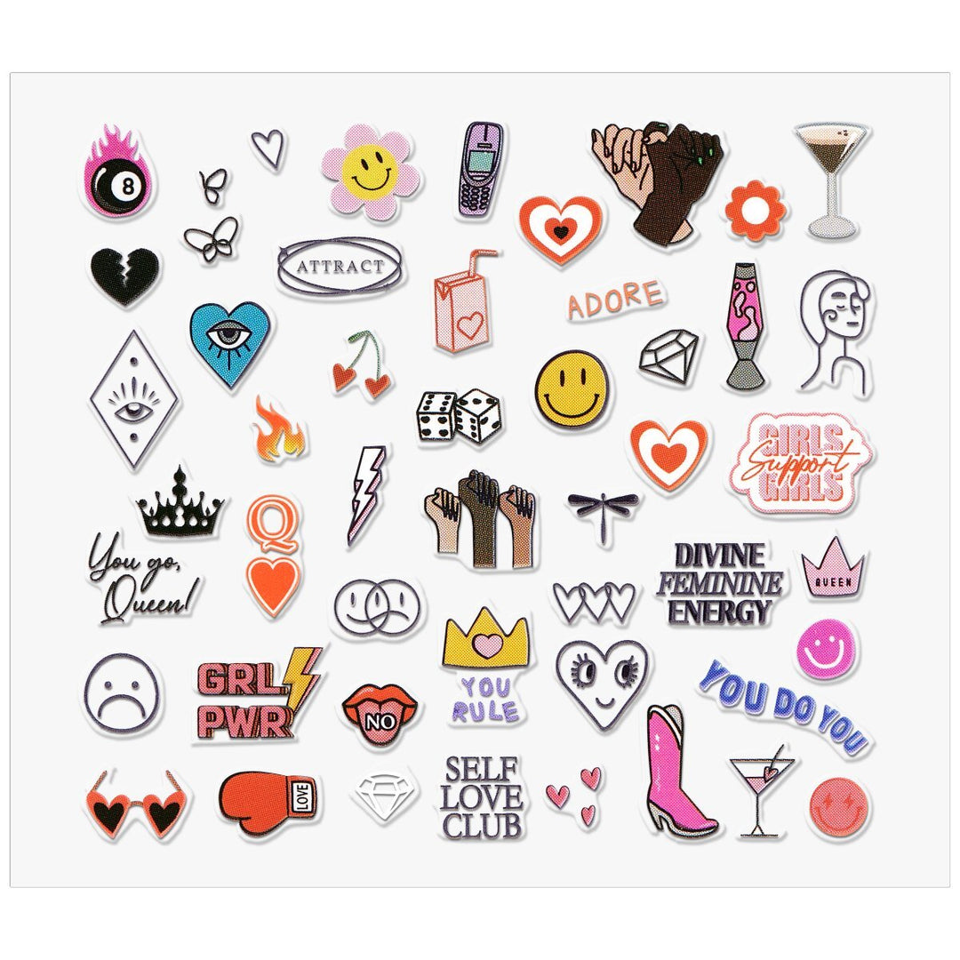 Call Me Queen! Nail Sticker
