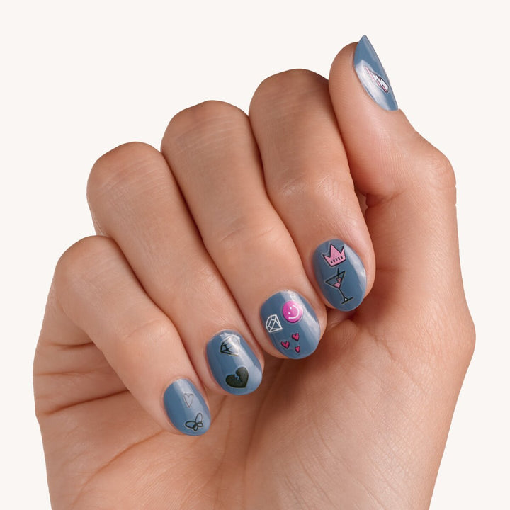 Call Me Queen! Nail Sticker