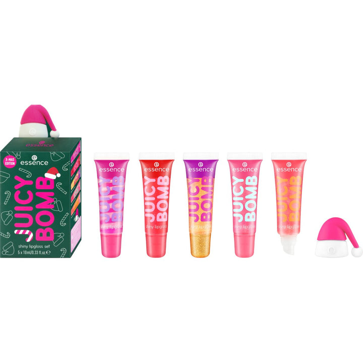 Juicy Bomb Xmas Edition Shiny Lipgloss Set