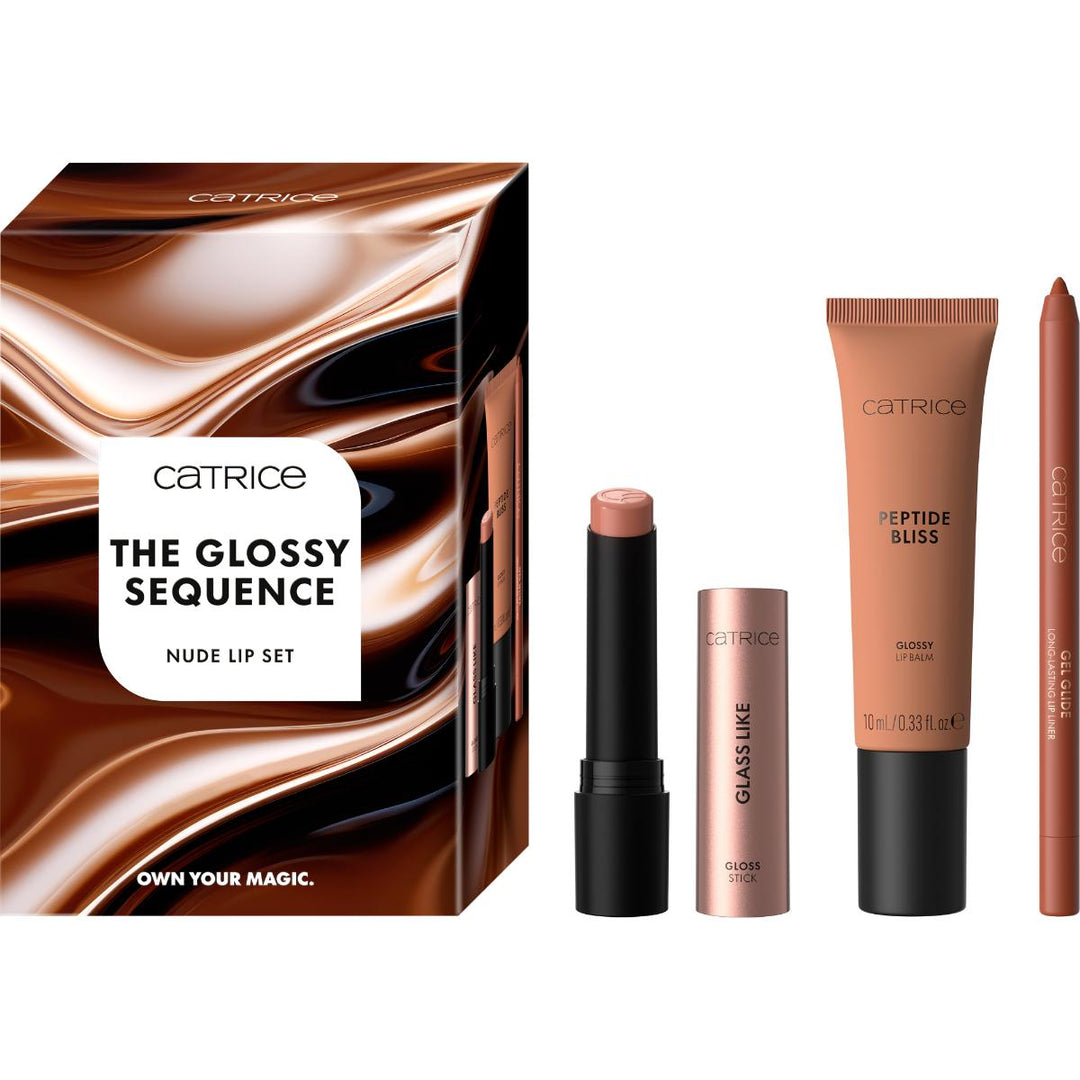 The Glossy Sequence Nude Lip Set