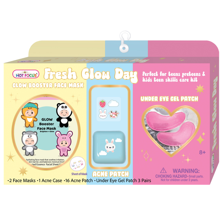 Fresh Glow Day Mask & Patches Set