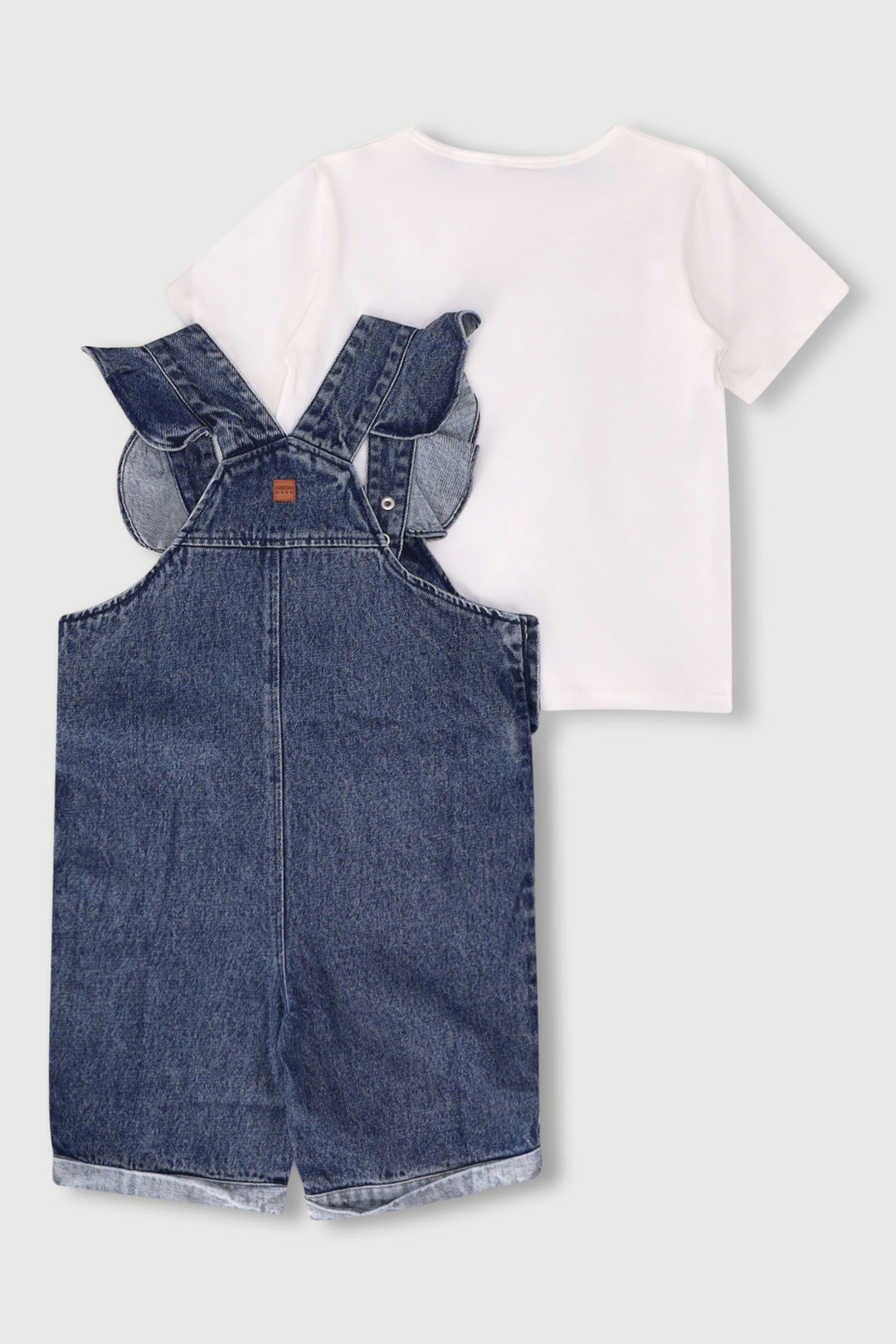 Keedo Girls Denim Dungi - Blue