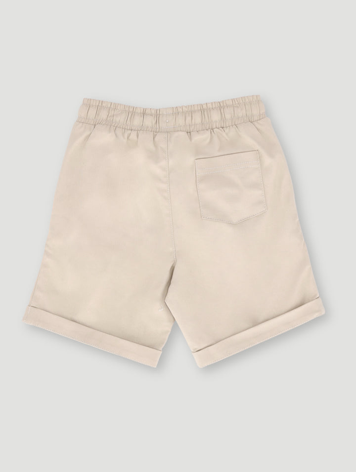 Keedo Baby Boys Twill Short - Stone