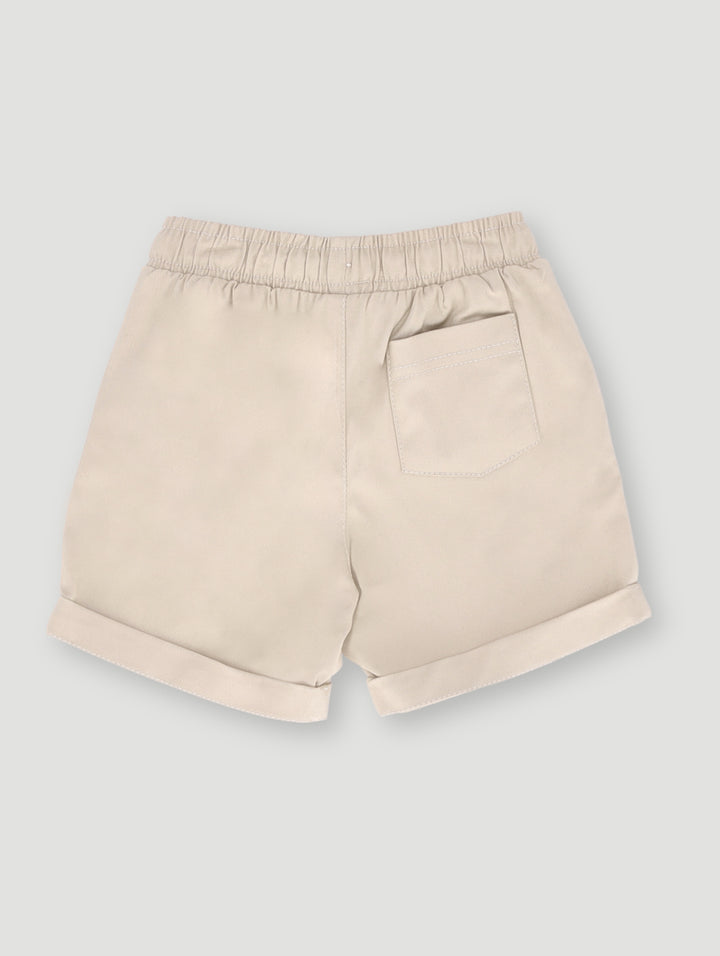 Keedo Boys Twill Short - Stone