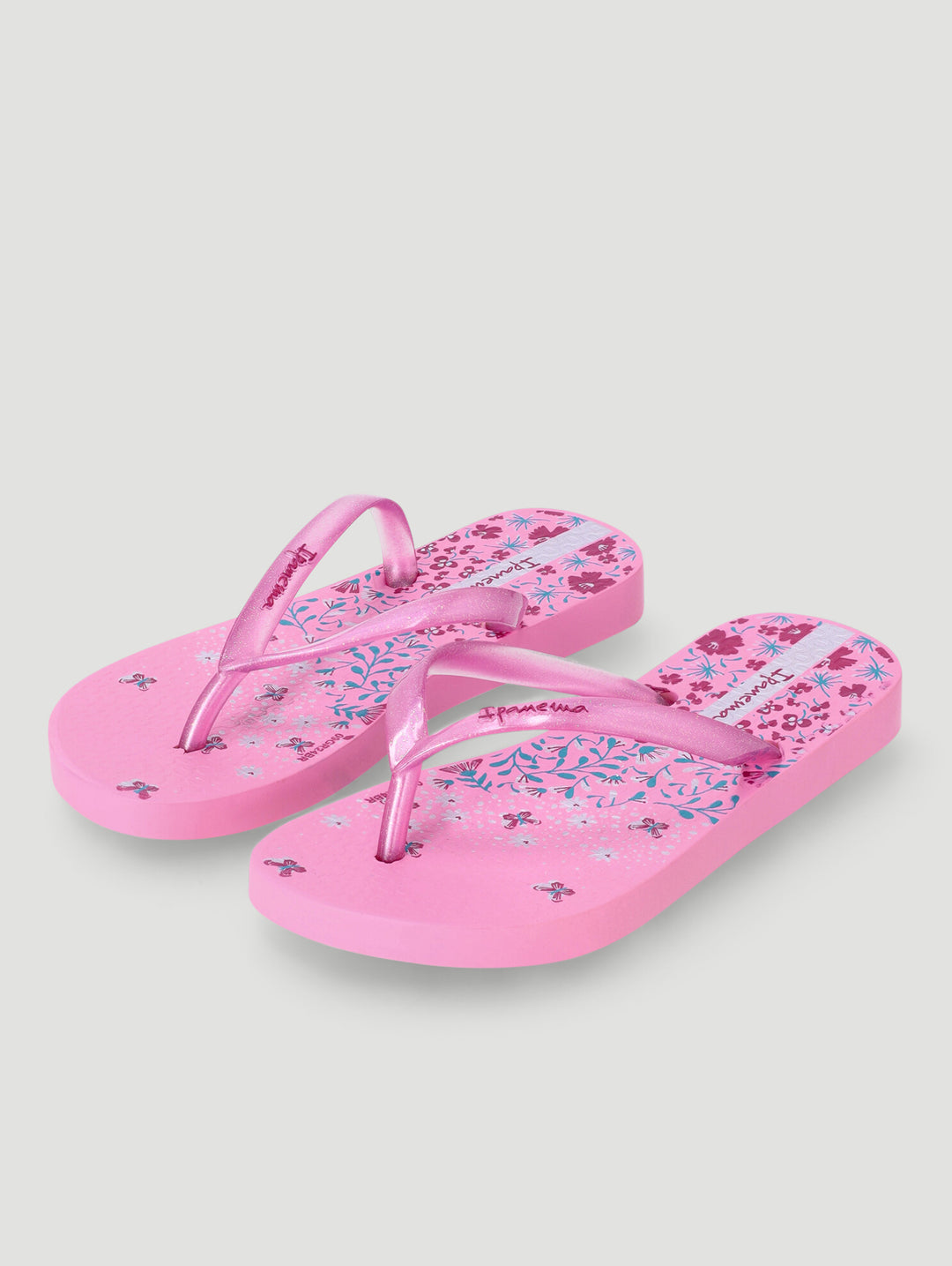 Girls Floral Flip Flop - Pink