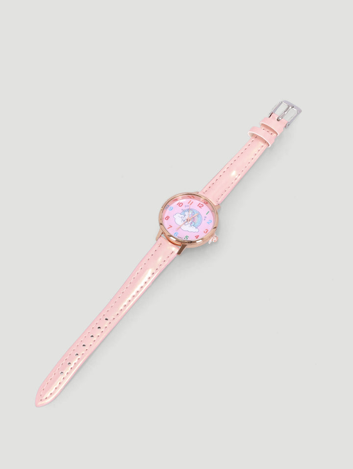 Pre-Girls Pony Analogue Watch - Pink