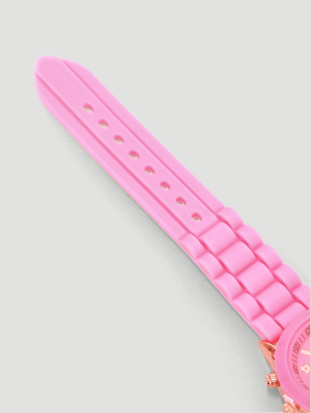 Girls Jelly Analogue Watch - Pink
