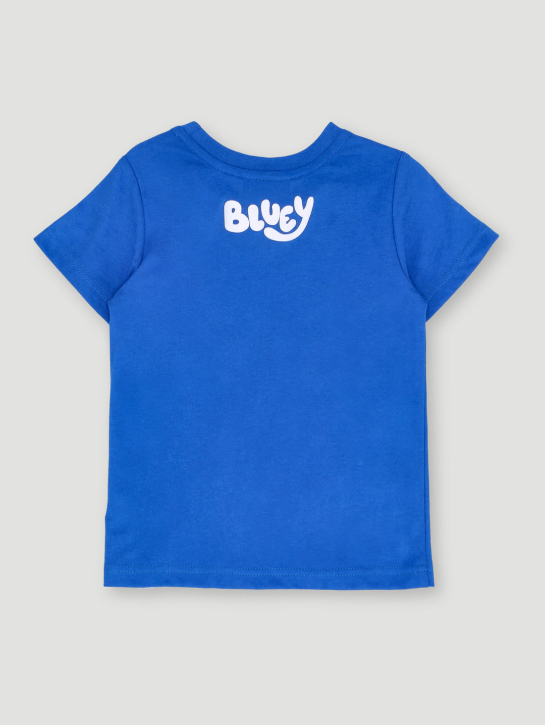 Pre- Boys Short Sleeve Bluey High Gloss Tee - Cobalt