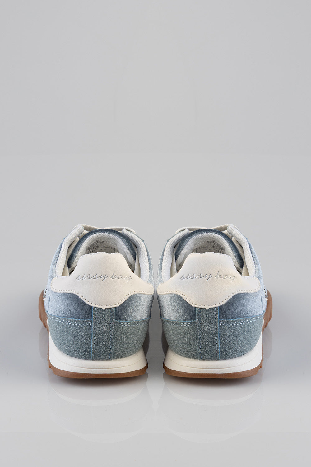 Jim Velvet Sneaker - Blue