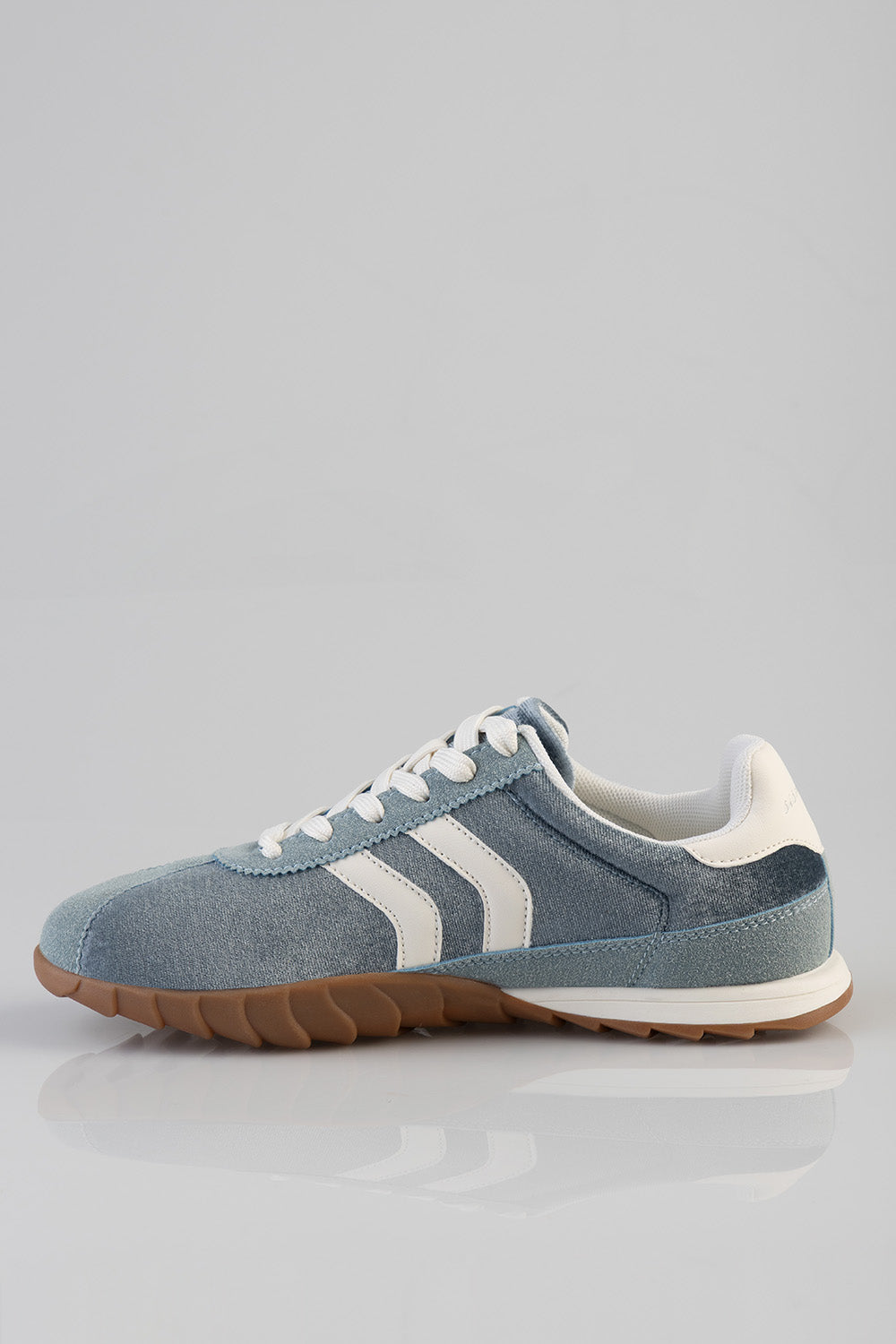 Jim Velvet Sneaker - Blue