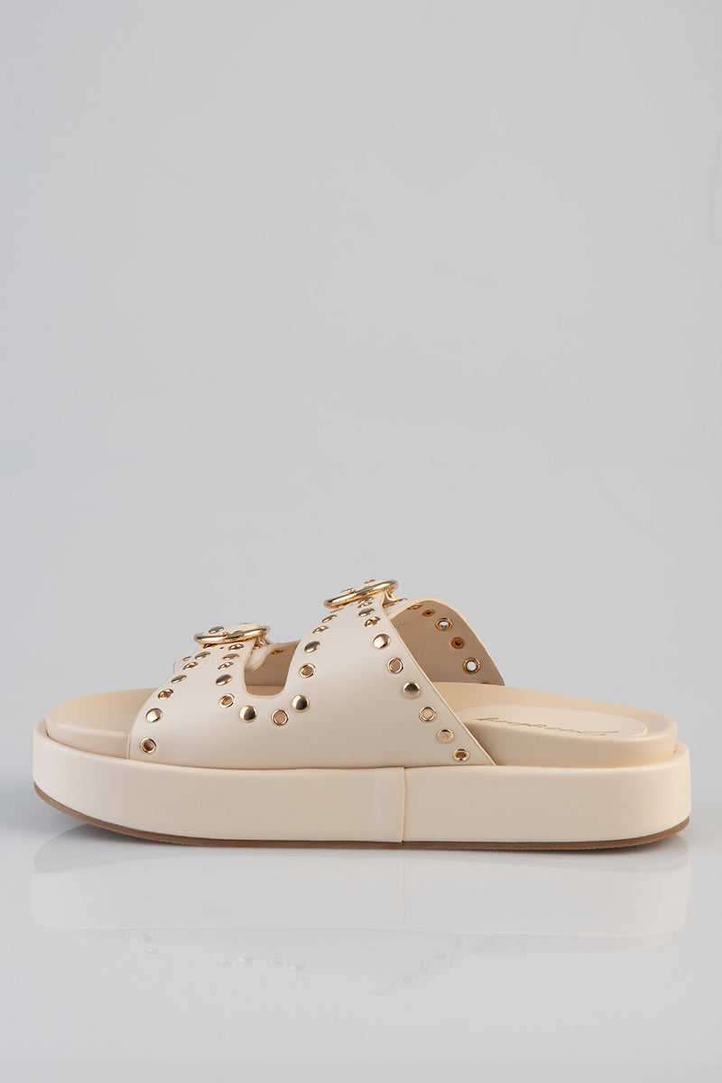 True Stud Sandal - Nude
