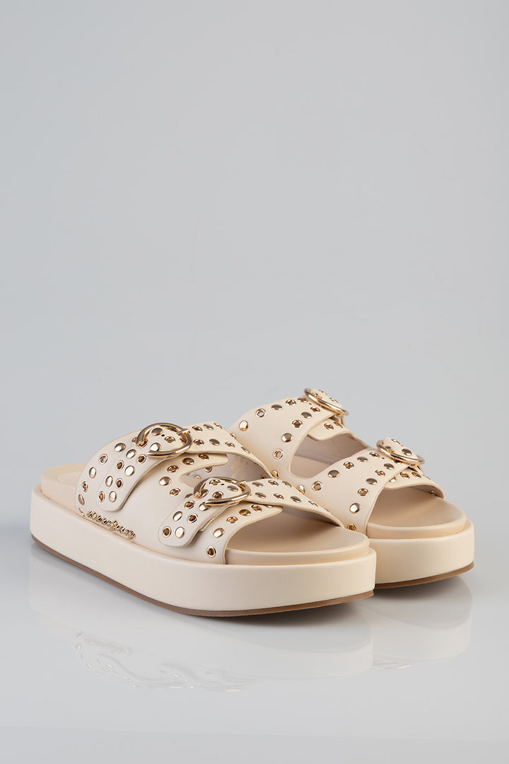 True Stud Sandal - Nude