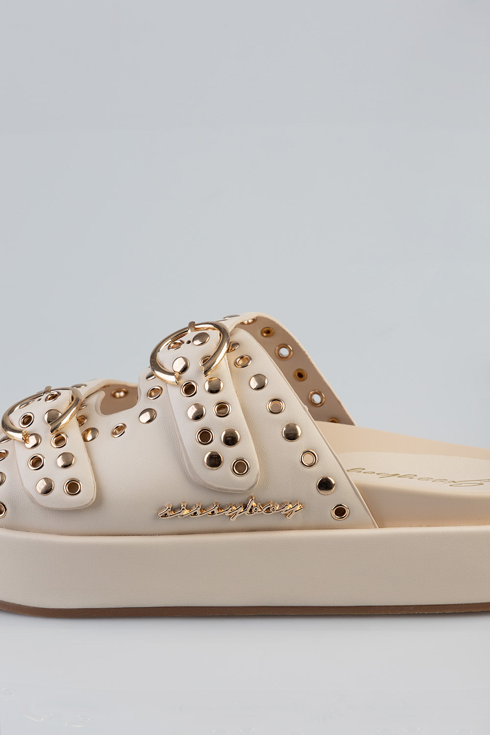 True Stud Sandal - Nude