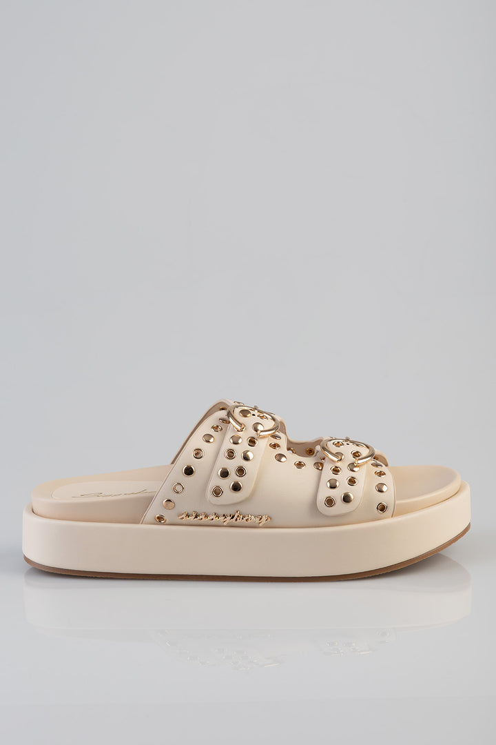 True Stud Sandal - Nude