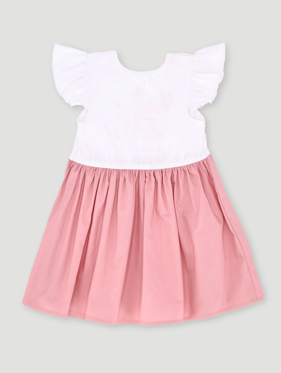 Baby Girls Butterfly Bloom Dress - Pale Salmon