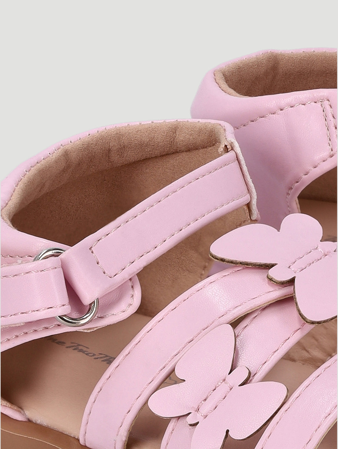 Baby Girls Butterfly Closed Back Sandal - Pink