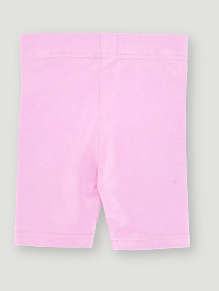 Pre-Girls Plain Cycle Short - Pink