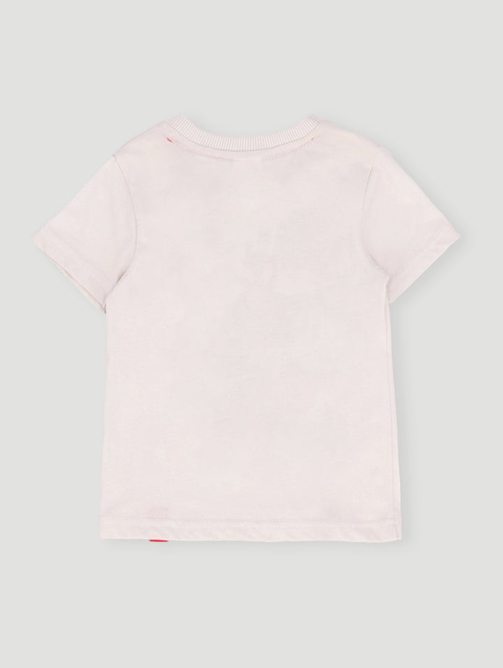 Pre- Boys Spiderman High Gloss Tee - Stone