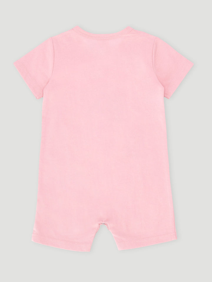 Baby Girls Mommy'S Little Ballerina Romper - Dusty Pink