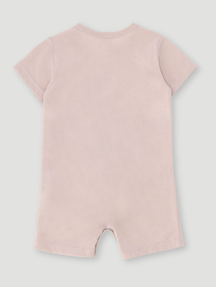 Baby Boys Little Lion Romper - Silver Grey