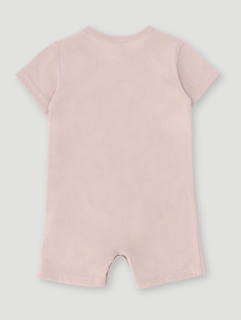 Baby Boys Little Lion Romper - Silver Grey